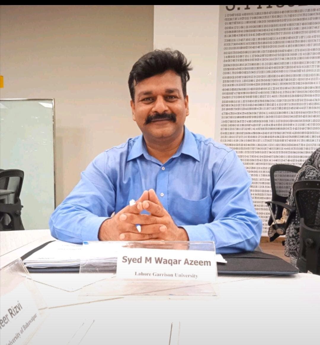 Mr. Waqar Azeem, Clinical Advisor to ZUNF Medicare
